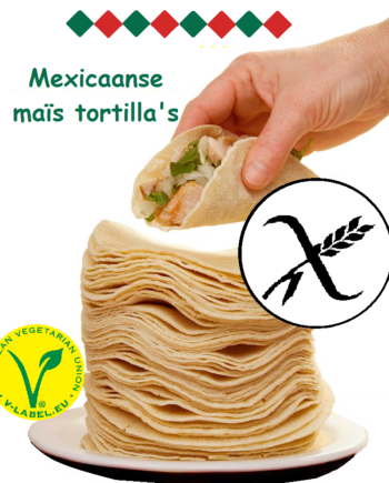 Nagual Witte Maïs Tortillas 8 stks 15 cm