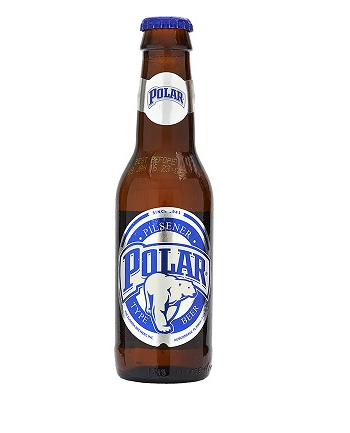 Polar bier 330 ml, traditionele bier uit Venezuela