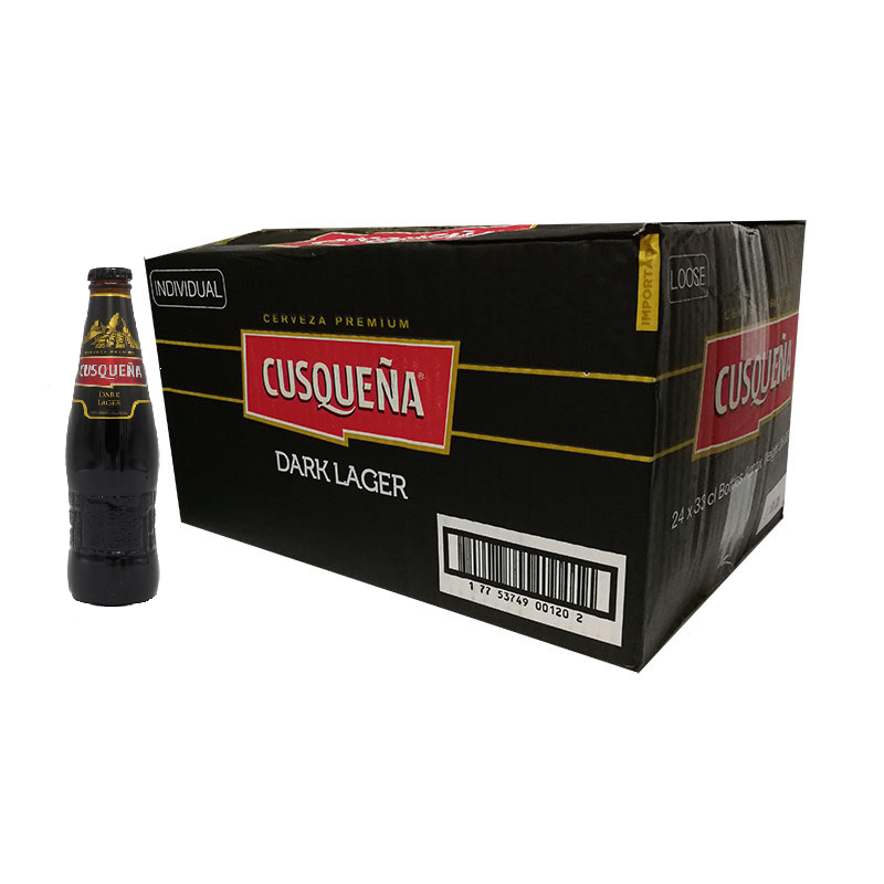 Cusqueña bier Black 330 ml doos|cocinalatina.nl