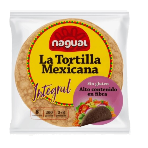 Nagual volkoen maïs tortilla 8 stuks - cocinalatina.nl